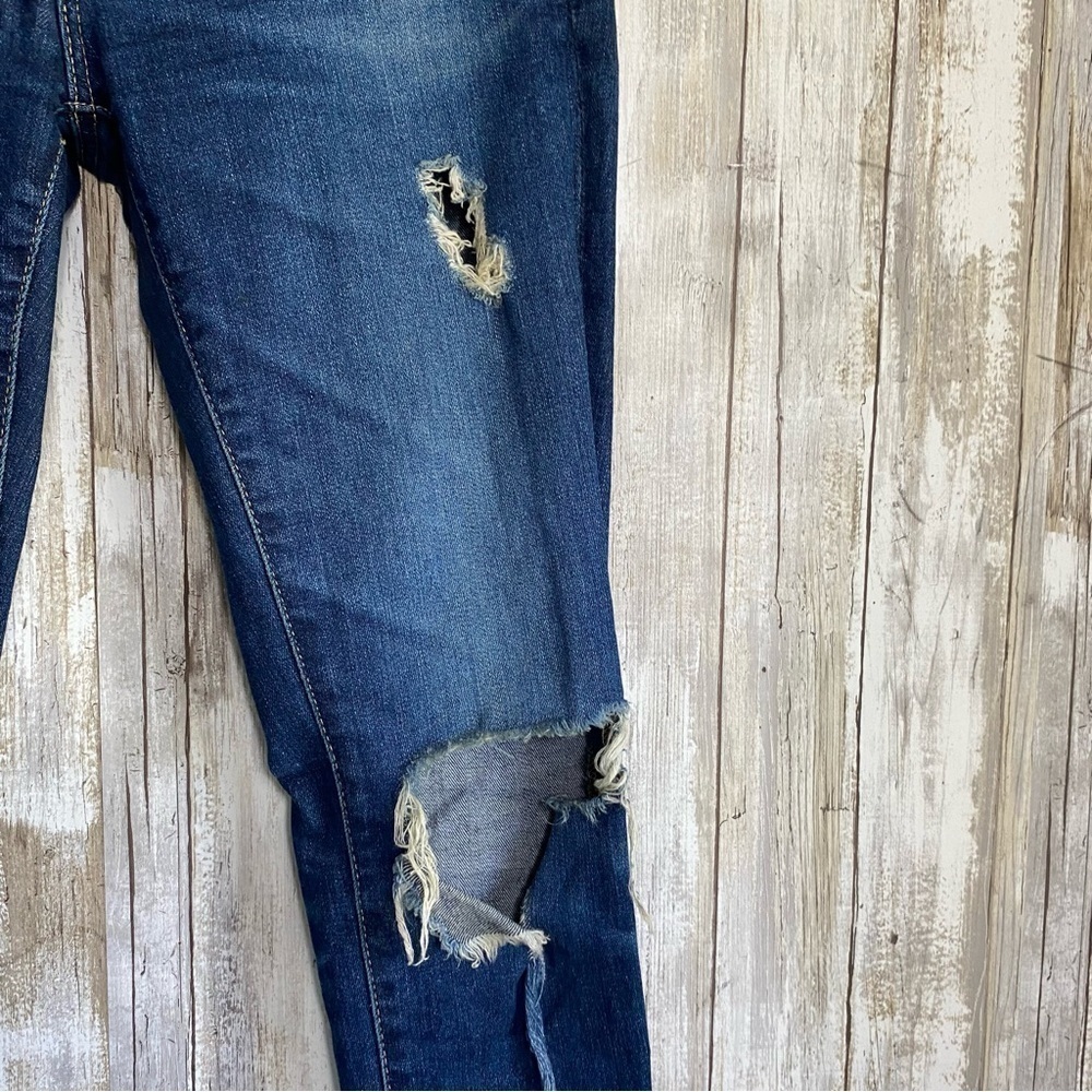 AG Adriano Goldschmied The Legging Ankle Super Skinny Ankle Distressed Jeans - Picture 3 of 8